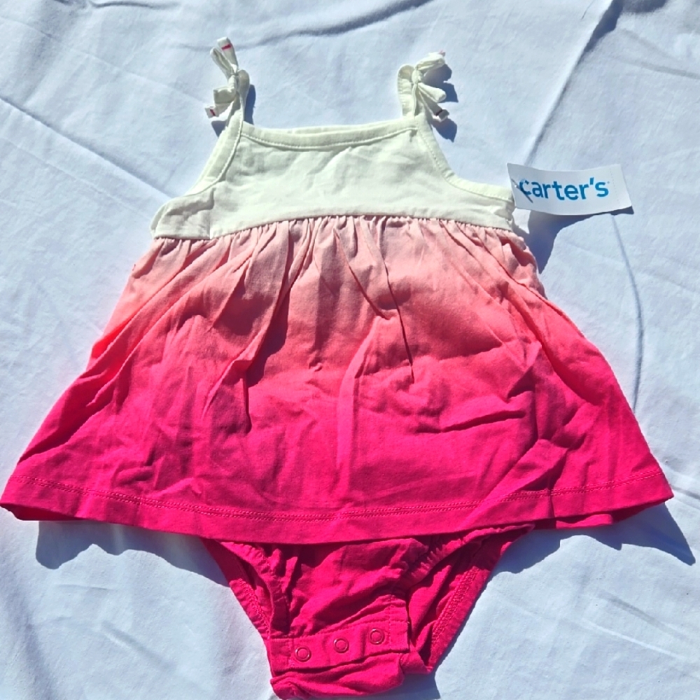 Carter's Pink Ombre Baby Dress